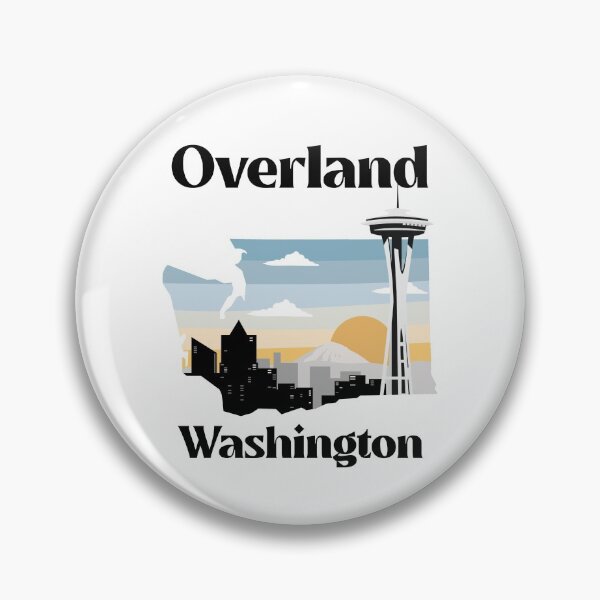 Item preview, Retro Overland Washington designed and sold by Mayflytees.
