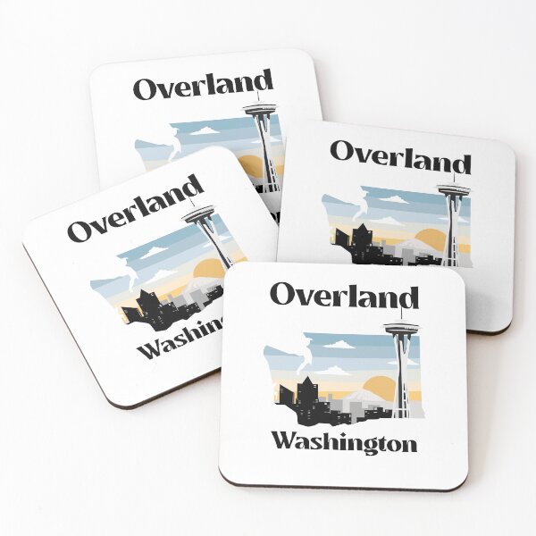 Item preview, Retro Overland Washington designed and sold by Mayflytees.