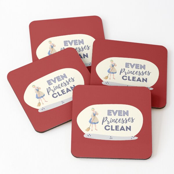 Item preview, Even Princesses Clean Inspirational Cleaning Lady Gift designed and sold by SavvyCleaner.
