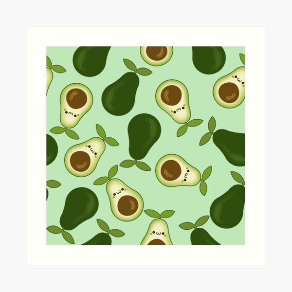 Avocado pattern: \
