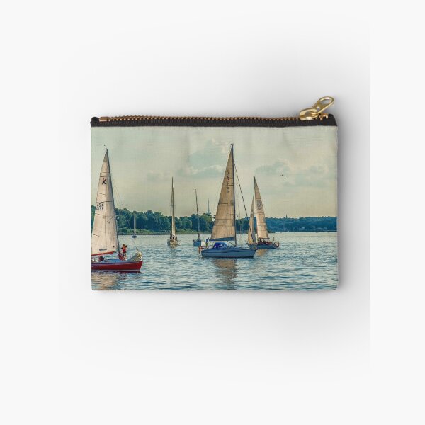 Item preview, Boats in the Firth of Kiel designed and sold by Mark Bangert.