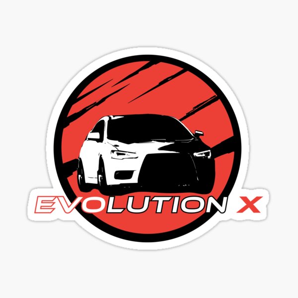 Evo X Sticker