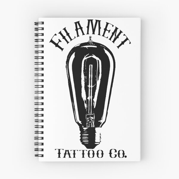 Item preview, Filament Tattoo Co. Bulb with words designed and sold by Filament Tattoo Co..