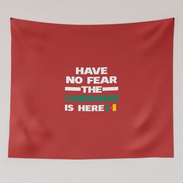 Item preview, No Fear Cameroonian Here Cameroon Pride designed and sold by AlwaysAwesome.