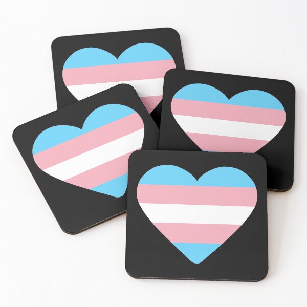 Item preview, Trans Pride Flag Heart designed and sold by NYXFN.