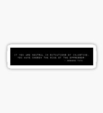 Never Neutral Sticker