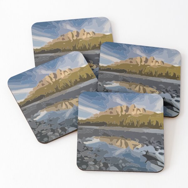 Item preview, Castle Mountain Digital Painting designed and sold by Positive Lad.