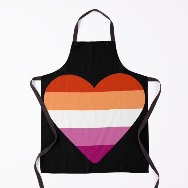 Item preview, Lesbian Pride Flag Heart designed and sold by NYXFN.