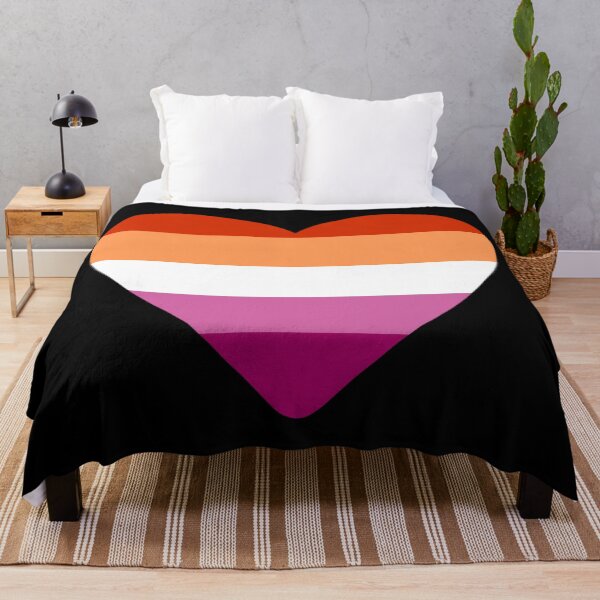 Item preview, Lesbian Pride Flag Heart designed and sold by NYXFN.