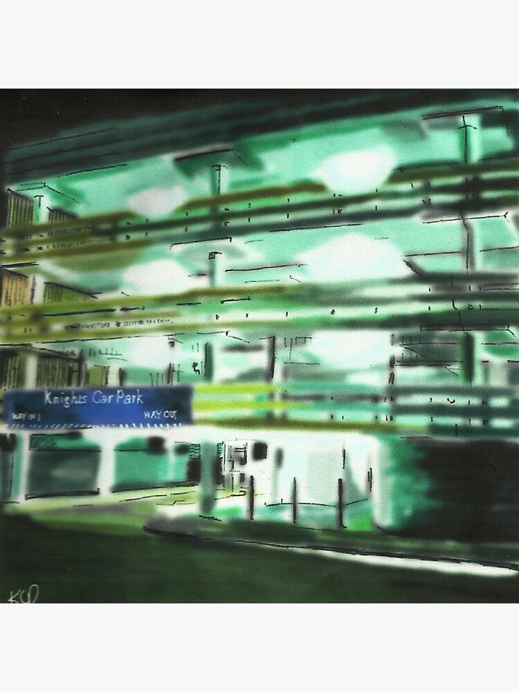 "Knights Car Park Temple Cowley, Oxford" Poster for Sale by Kyleacharisse Redbubble