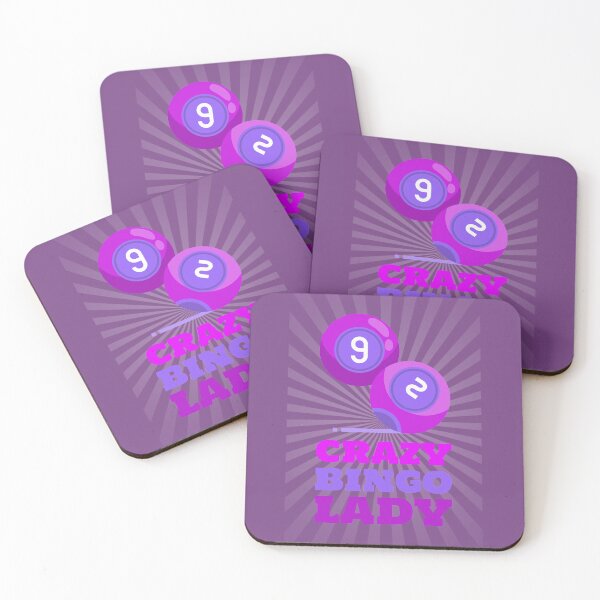 Item preview, Crazy Bingo Lady. Best Bingo Player Queen designed and sold by Rebel-Design.