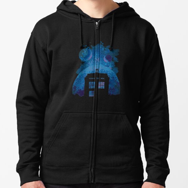 Who's night Zipped Hoodie