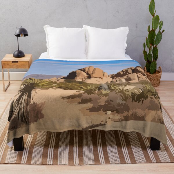 Item preview, Joshua Tree National Park Digital Painting designed and sold by Positive Lad.