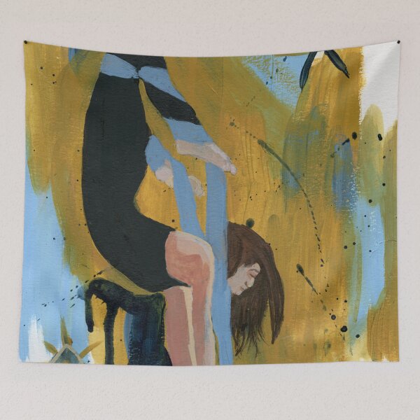 Item preview, Yellow Silks designed and sold by MyraLynneArt.