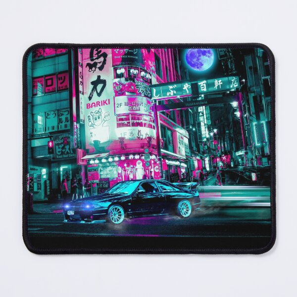 Item preview, Tokyo Neon Skyline Car Night designed and sold by Jeff Creative.