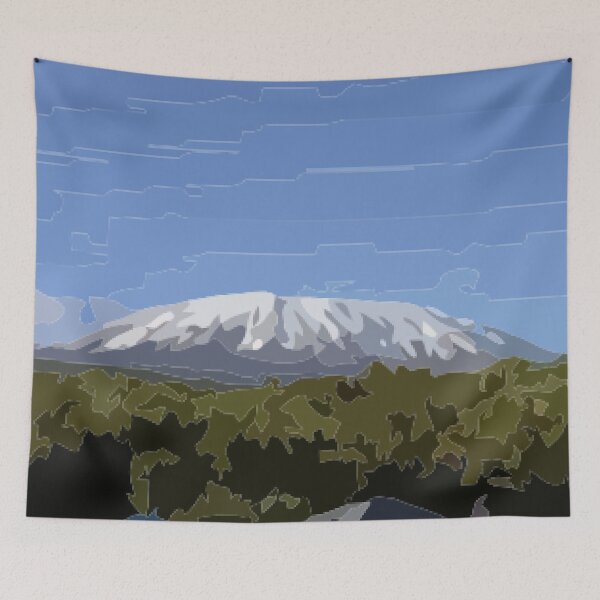 Item preview, Mt Kilimanjaro Digital Painting designed and sold by Positive Lad.