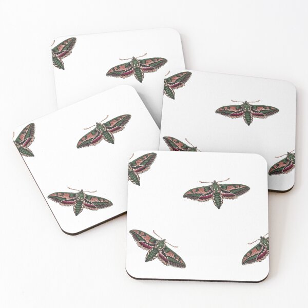 Item preview, The Spurge Sphynx Moth - Sphinx euphorbiae designed and sold by BelleZeare.