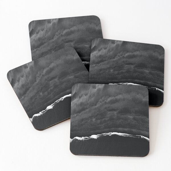 Item preview, Sea and Sand monochrome op art  designed and sold by urban-color.