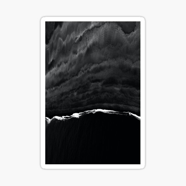 Item preview, Sea and Sand monochrome op art  designed and sold by urban-color.