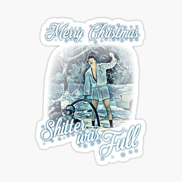 Shitter was full Sticker