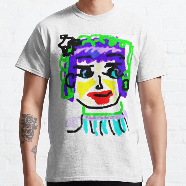 Doodle Face #1 Classic T-Shirt