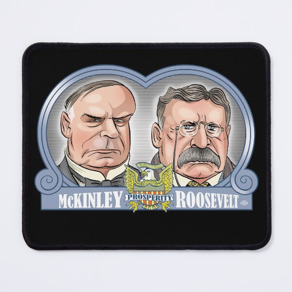 Item preview, McKinley/Roosevelt Ticket designed and sold by MacKaycartoons.