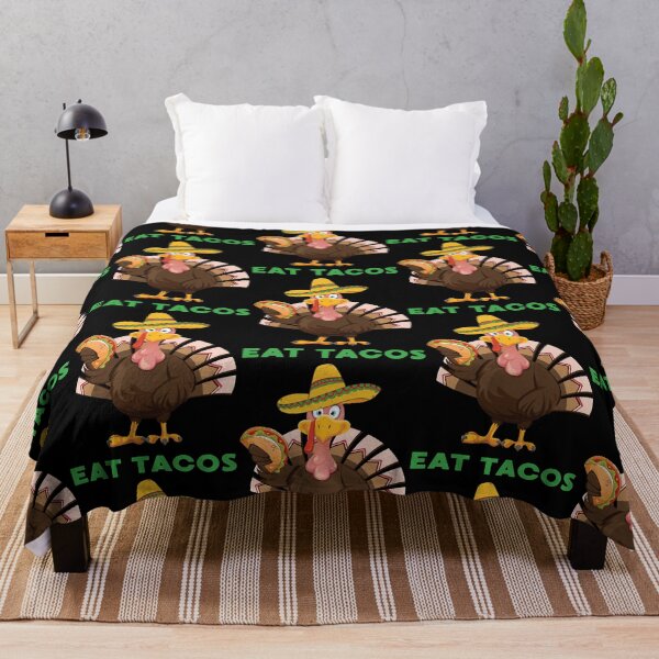 Item preview, Eat Tacos Funny Thanksgiving Dinner Tacos Lover Turkey Joke  designed and sold by uynhngan253.