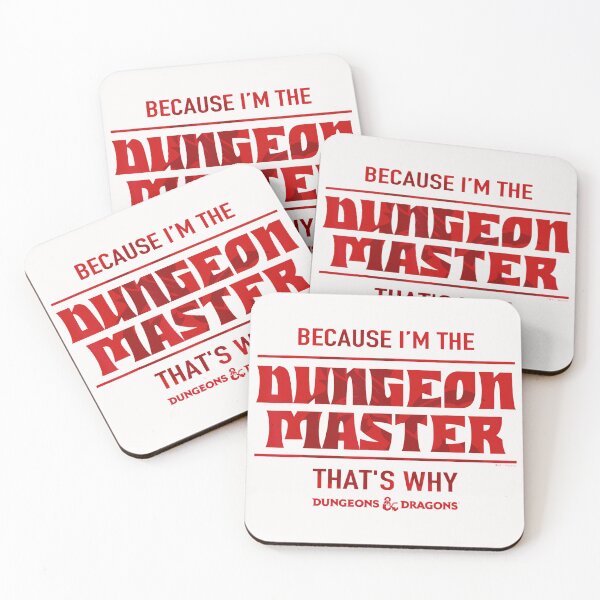 Item preview, Dungeons & Dragons Because I'm he Dungeon Master designed and sold by SwenFMeier.