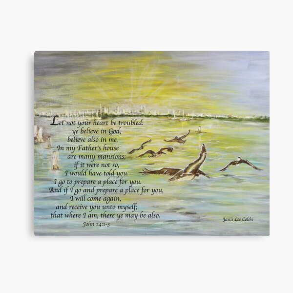 Going Home John 14 Canvas Print