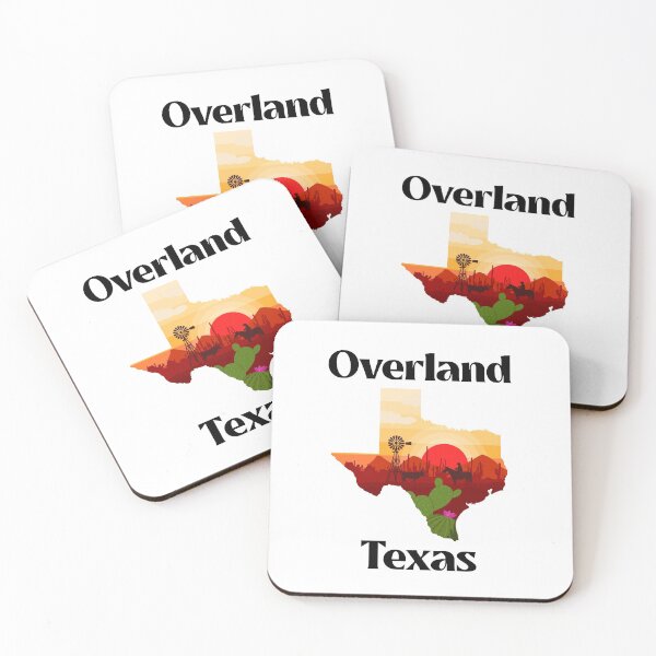 Item preview, Retro Overland Texas designed and sold by Mayflytees.
