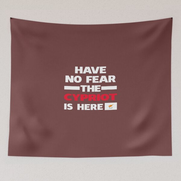 Item preview, No Fear Cypriot Is Here Cyprus Pride designed and sold by AlwaysAwesome.