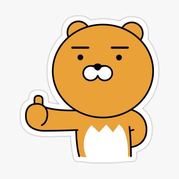 Kakao Ryan Sticker For Sale By Spacylittlegirl Redbubble
