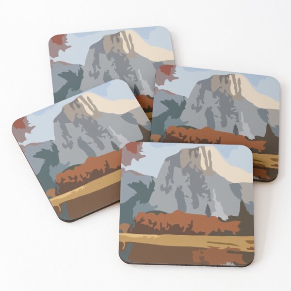 Item preview, El Capitan in Autumn, Yosemite, Digital Painting designed and sold by Positive Lad.