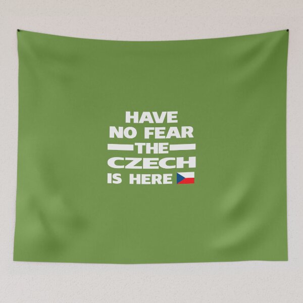 Item preview, No Fear Czech Is Here Republic Pride designed and sold by AlwaysAwesome.