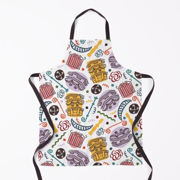 Item preview, "Brownstone Brooklyn" Designer 1980s Memphis Style Colorful Watercolor Print designed and sold by victoriabdesign.