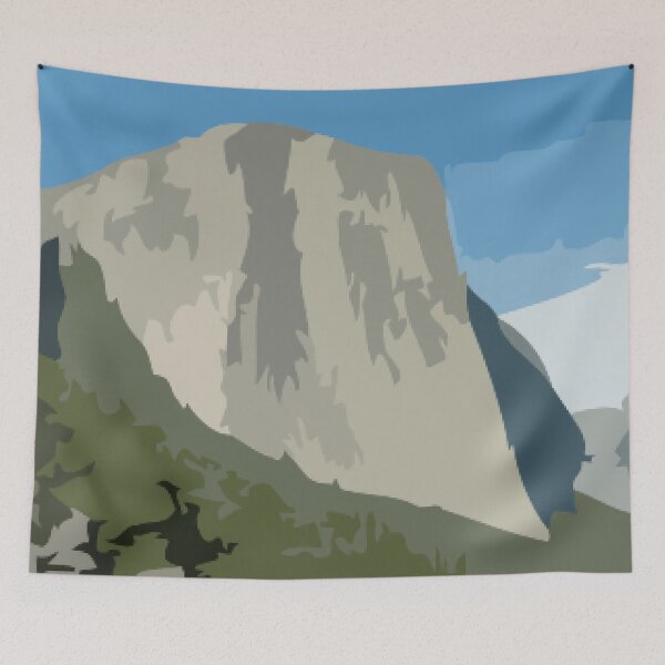 Item preview, El Capitan in Yosemite Digital Painting designed and sold by Positive Lad.