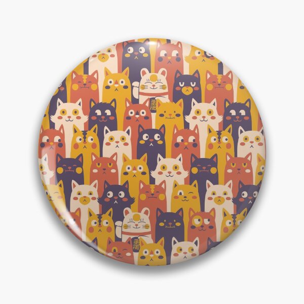 Item preview, Pattern Cat Maneki-Neko by Tobe Fonseca designed and sold by Tobe Fonseca®.