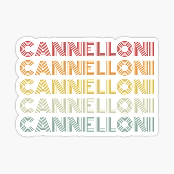 Item preview, Cannelloni Retro Style designed and sold by MariosNydras.