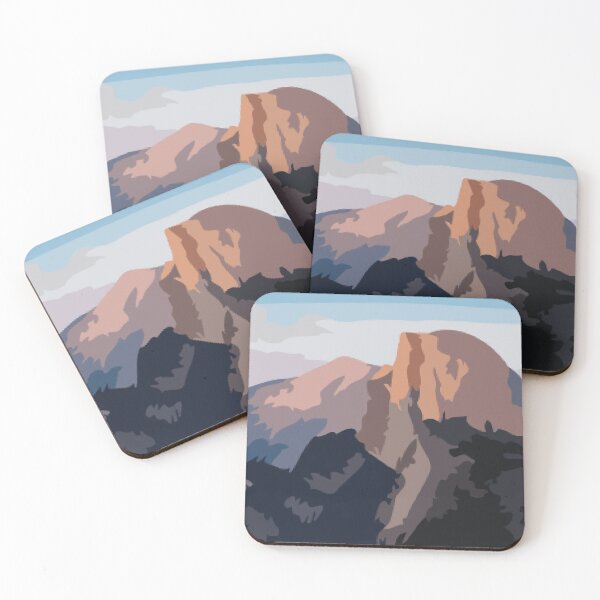 Item preview, Half Dome in Yosemite National Park Digital Painting designed and sold by Positive Lad.