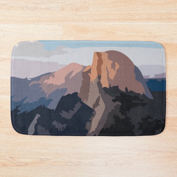 Item preview, Half Dome in Yosemite National Park Digital Painting designed and sold by Positive Lad.