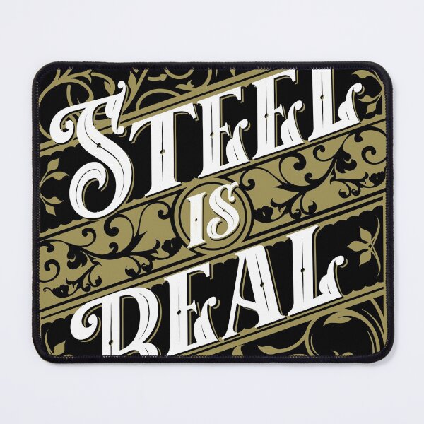 Item preview, Steel Is Real Classic Vintage Victorian Style designed and sold by introversation.
