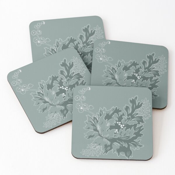 Item preview, Muted flower designed and sold by Kris Kirchner.