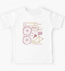 Bicycle Parts Kids Tee