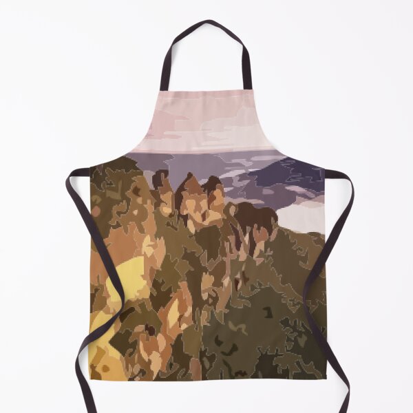 Item preview, Sunrise Over the Blue Mountains Digital Painting designed and sold by Positive Lad.