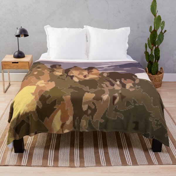 Item preview, Sunrise Over the Blue Mountains Digital Painting designed and sold by Positive Lad.