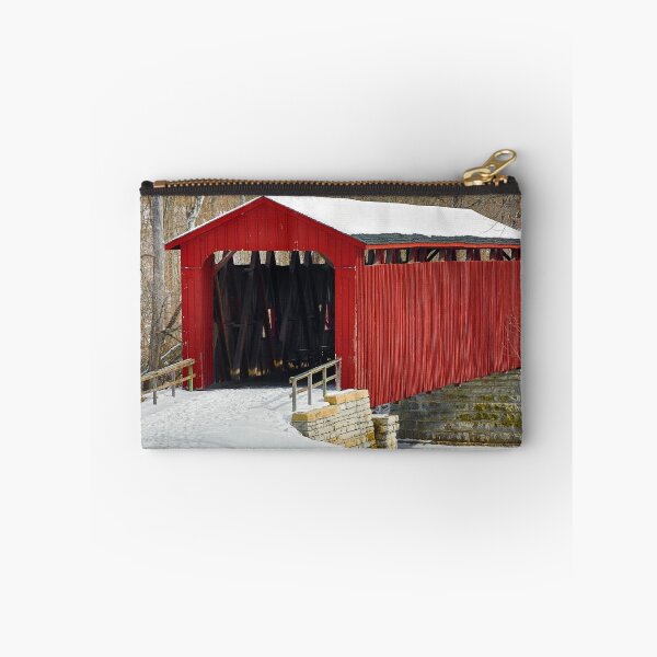 Item preview, Cataract Covered Bridge and Snow designed and sold by Kenneth Keifer.