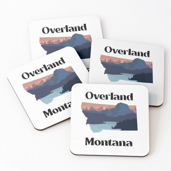 Item preview, Retro Overland Montana designed and sold by Mayflytees.