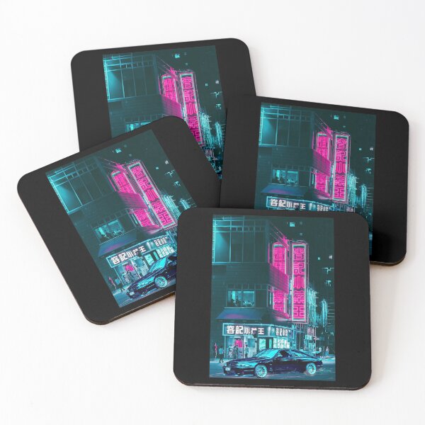 Item preview, Tokyo Neon Car Skyline  designed and sold by Jeff Creative.