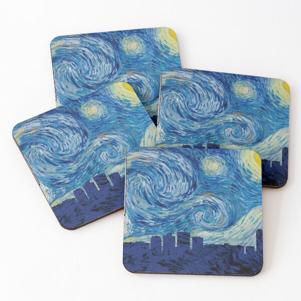 Item preview, Virginia Beach La noche estrellada de Van Gogh designed and sold by DFerraz.