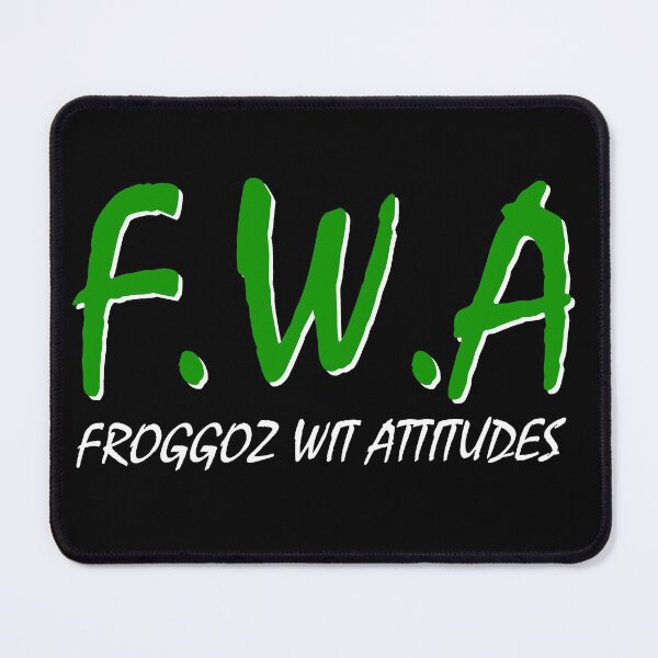 Item preview, F.W.A: Froggoz Wit Attitudes (Logo) designed and sold by Jessie Slamwhorella.